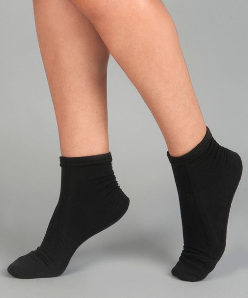 Meia Bota - Cano Curto - Preto