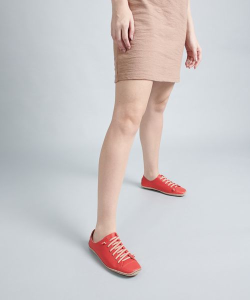 Tenis Perfuros Bicolor - Vermelho