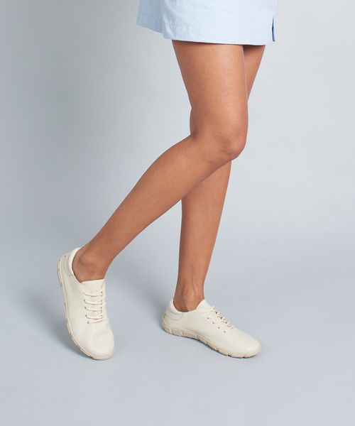 Tenis Frances Liso - Offwhite