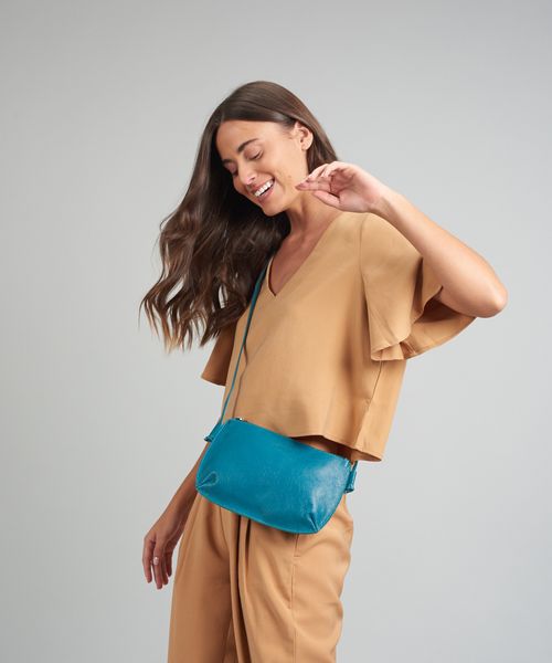Bolsa Castanha - Verde Floresta