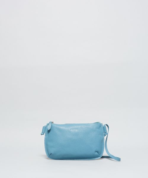 Bolsa Castanha - Azul Cristal