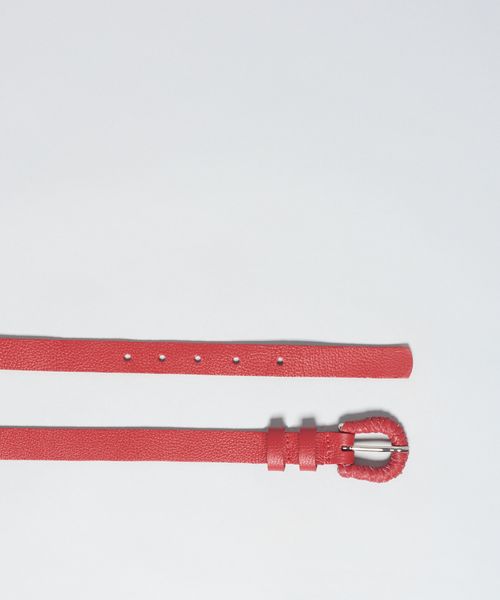 Cinto Fivela Tresse - Vermelho