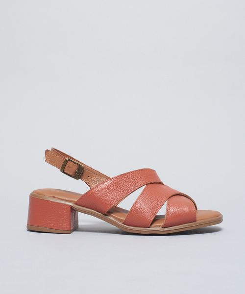 Sandalia Tiras Comfort - Ocre