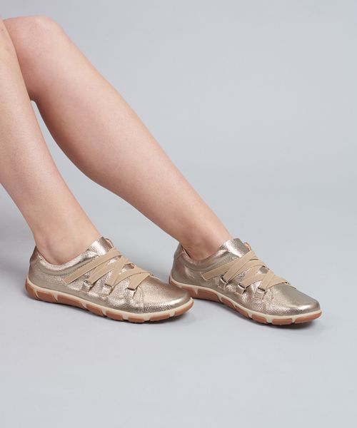 Tenis Frances Elastico Neo - Prata Velho