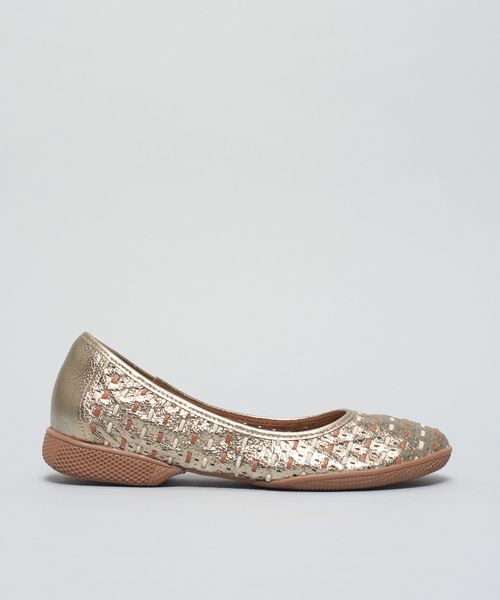 Sapatilha Comfy Transpasse - Prata Velho