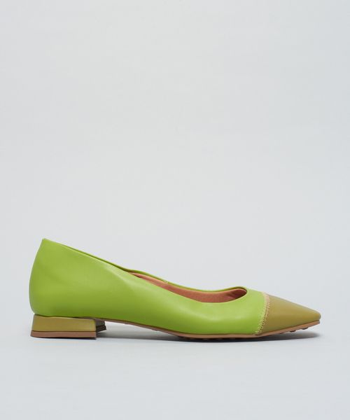 Sapatilha Bico Zigzag - Kiwi