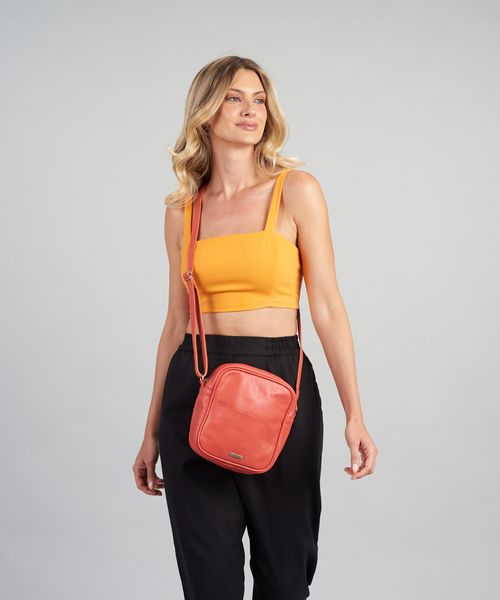 Bolsa p Couro Classica - Pitanga