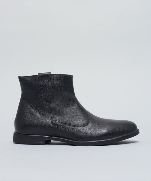 Bota Cano Curto Alice - Preto