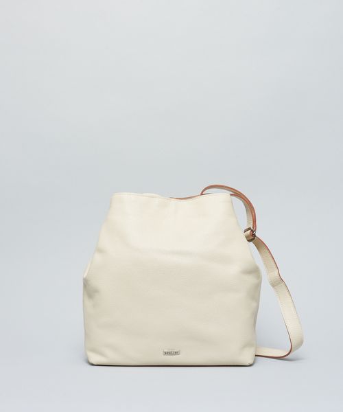 Bolsa g Couro Stella - Offwhite