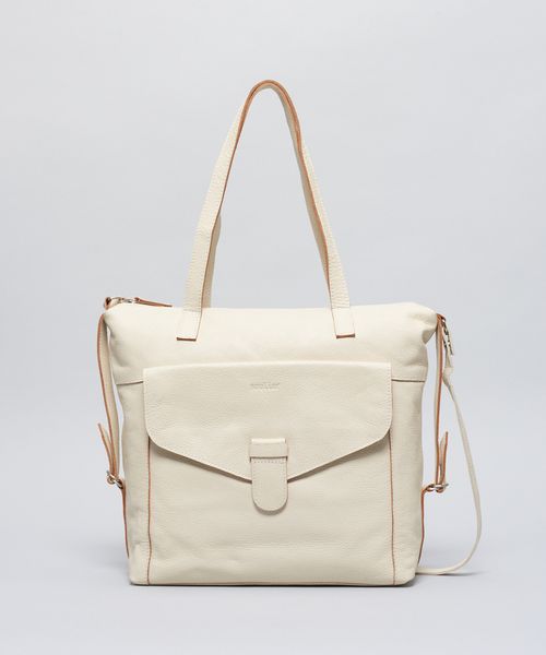 Bolsa g Couro Antonia - Offwhite