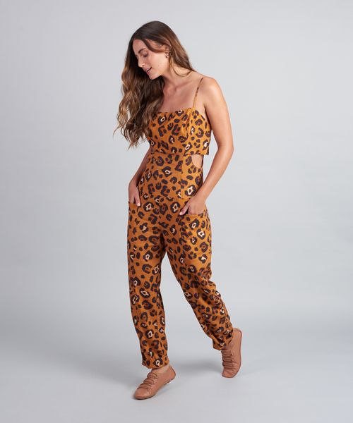 Tenis Couro Elastico Drive - Caramelo