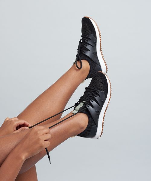 Tenis Knit Sport - Preto