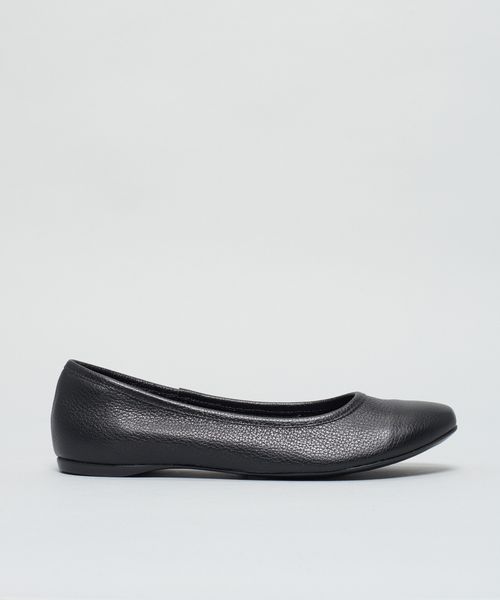 Sapatilha Couro Debrum - Preto