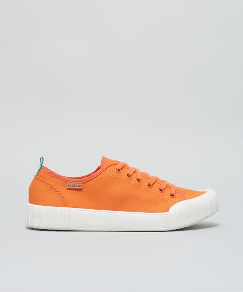 Tenis Lona Traseiro Listra - Cenoura