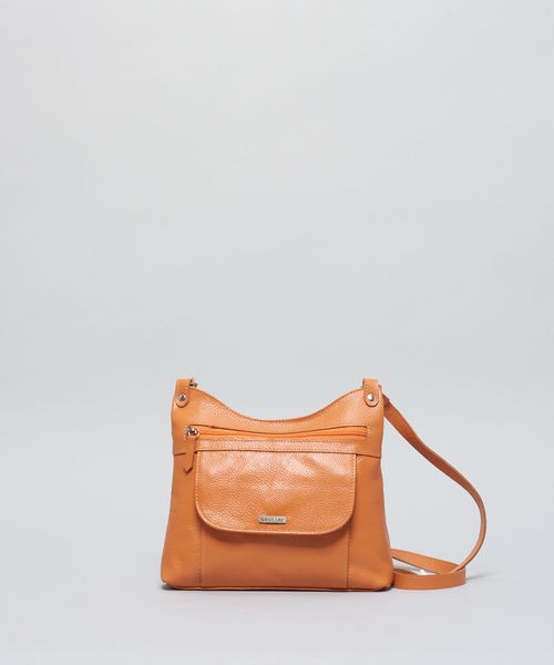 Bolsa p Couro Gabi - Cenoura