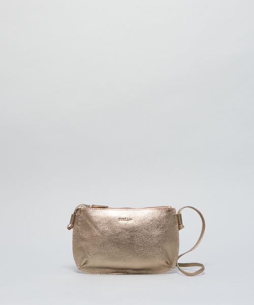 Bolsa Castanha - Metalizado