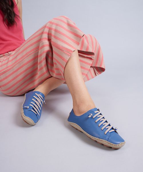 Tenis Perfuros Bicolor - Denim