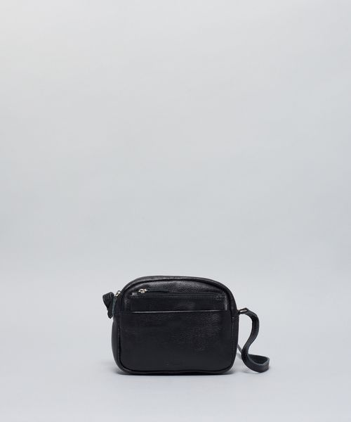 Bolsa p Couro Alice - Preto