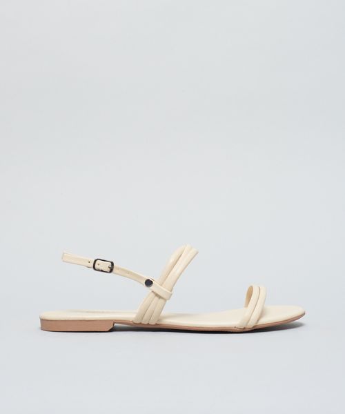 Rasteira Soft Traseiro - Offwhite