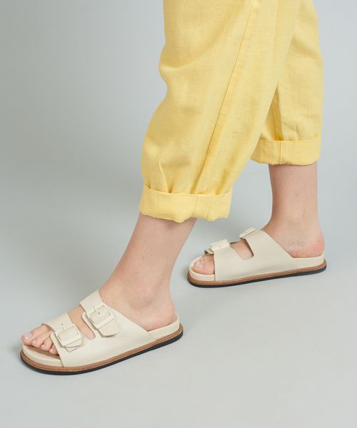 Rasteira Anatomica Vira - Offwhite