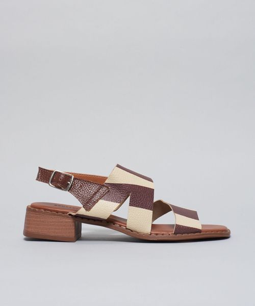 Sandalia Media Listra Bold - Listra Chocolate