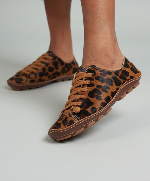 Tenis Comfort Onca - Onca/Chocolate