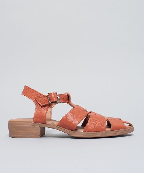 Rasteira Pescador Olivia - Ocre