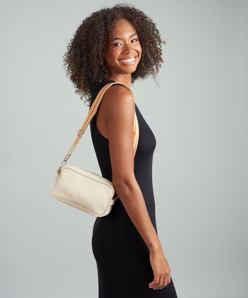 Bolsa p Couro 2 Alcas - Offwhite