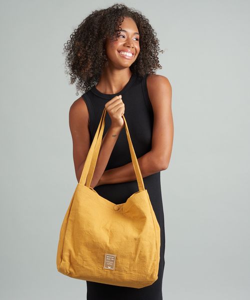 Bolsa Lona Jardim Neo - Mostarda