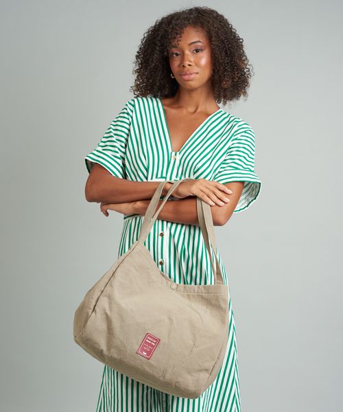 Bolsa Lona Jardim Neo - Cinza
