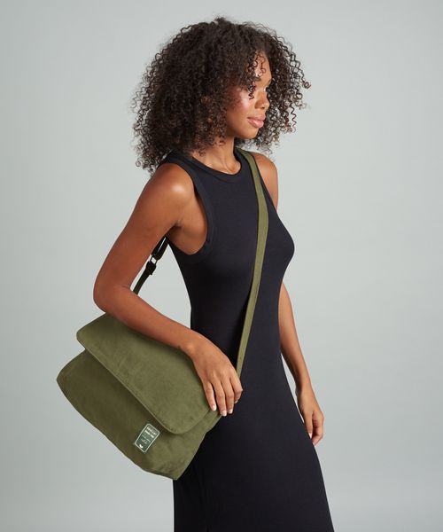 Bolsa Lona Tampa - Verde Militar