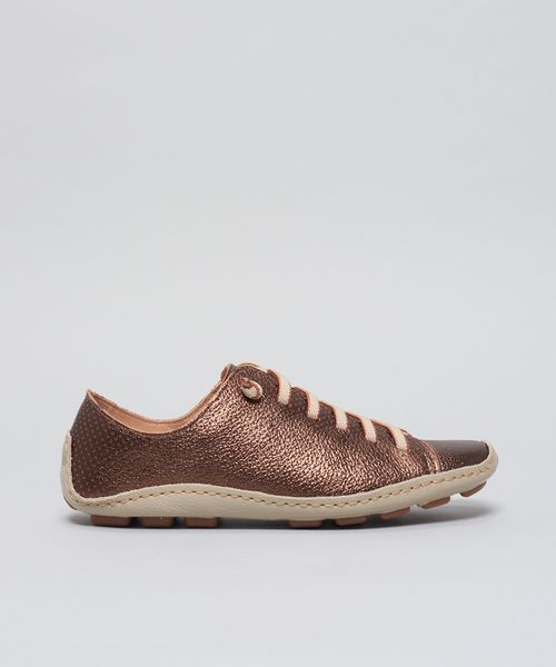 Tenis Perfuros Bicolor - Bronze