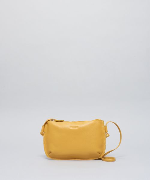 Bolsa Castanha - Mostarda