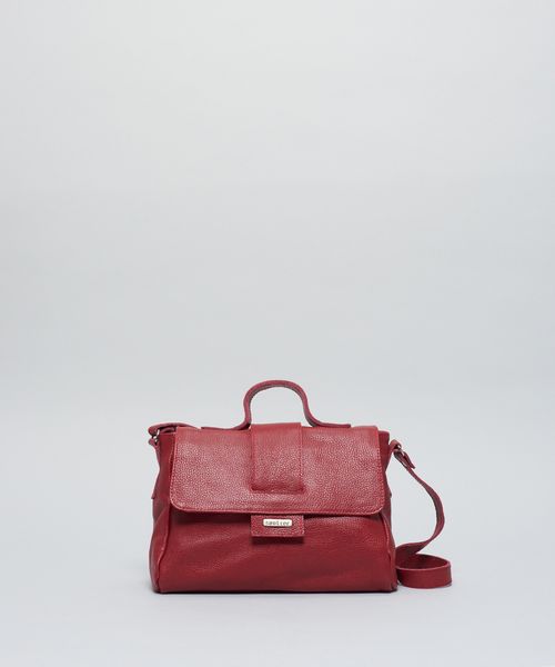 Bolsa m Couro Giulia - Merlot