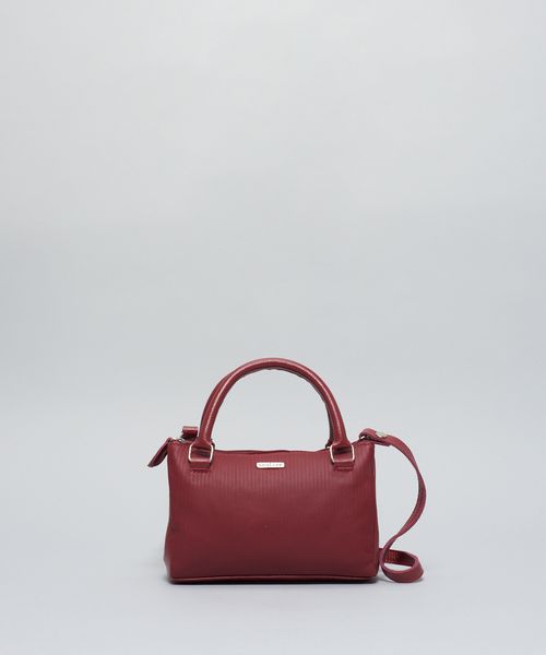 Bolsa p Couro Cotele - Merlot