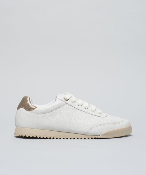 Tenis Couro Casual Marina - Branco