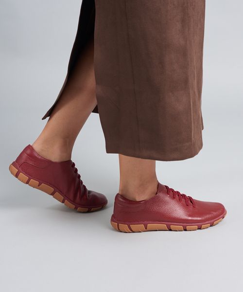 Tenis Frances Comfort - Merlot