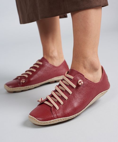 Tenis Perfuros Bicolor - Merlot