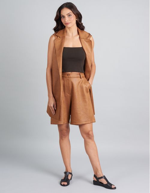 Anabela Couro Maria - Preto