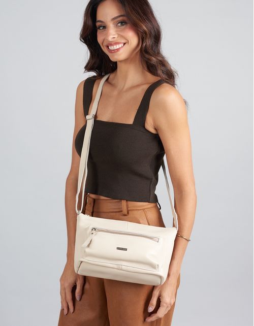 Bolsa m Bolso Frontal - Offwhite