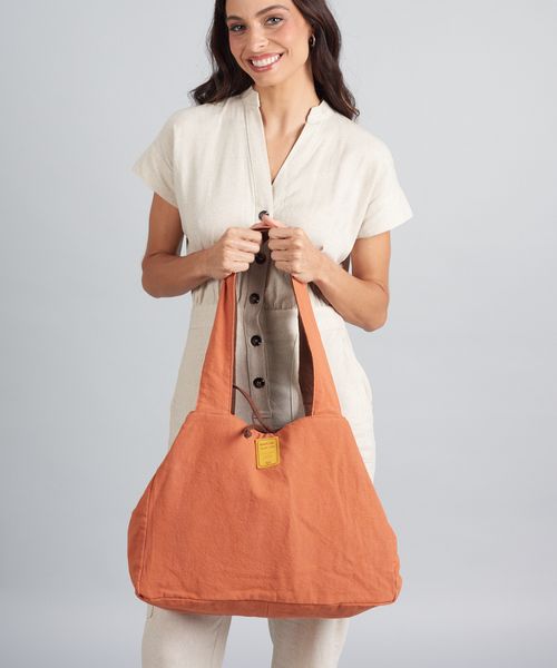 Bolsa Dupla Face Soul - Chocolate/Ocre