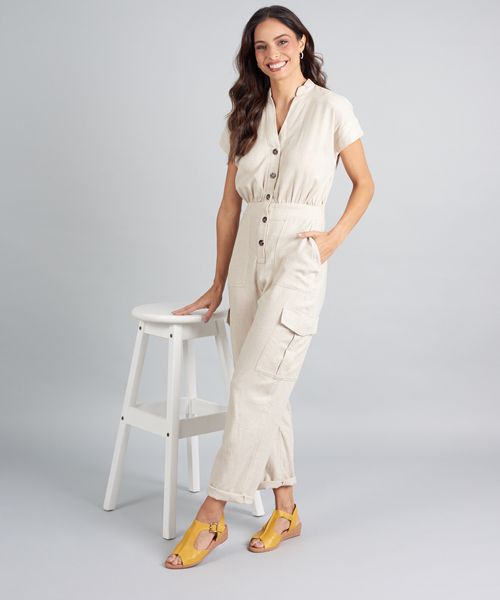 Anabela Couro Maria - Mostarda