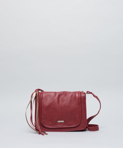 Bolsa m Couro 3 Compart Neo - Merlot