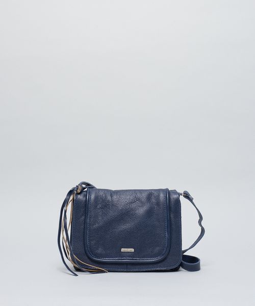 Bolsa m Couro 3 Compart Neo - Navy