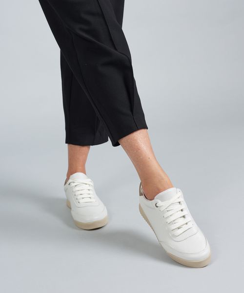 Tenis Couro Casual Marina - Branco