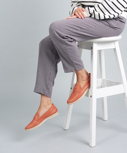 Mocassim Couro Lara - Ocre