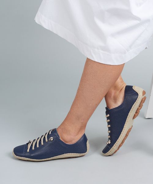 Tenis Perfuros Bicolor - Navy