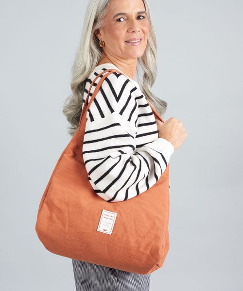 Bolsa Lona Jardim Soul - Ocre