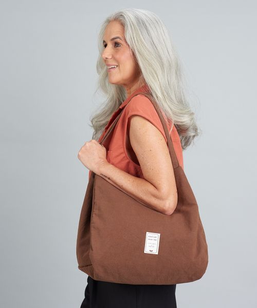 Bolsa Lona Jardim Soul - Chocolate