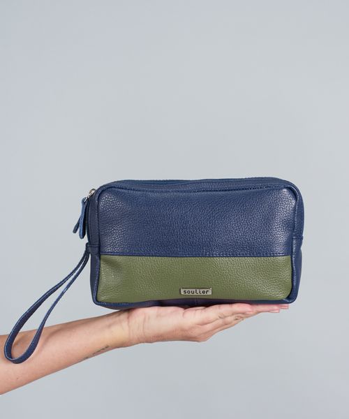 Case Couro Recorte - Navy